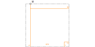 Modular element PU5-B76